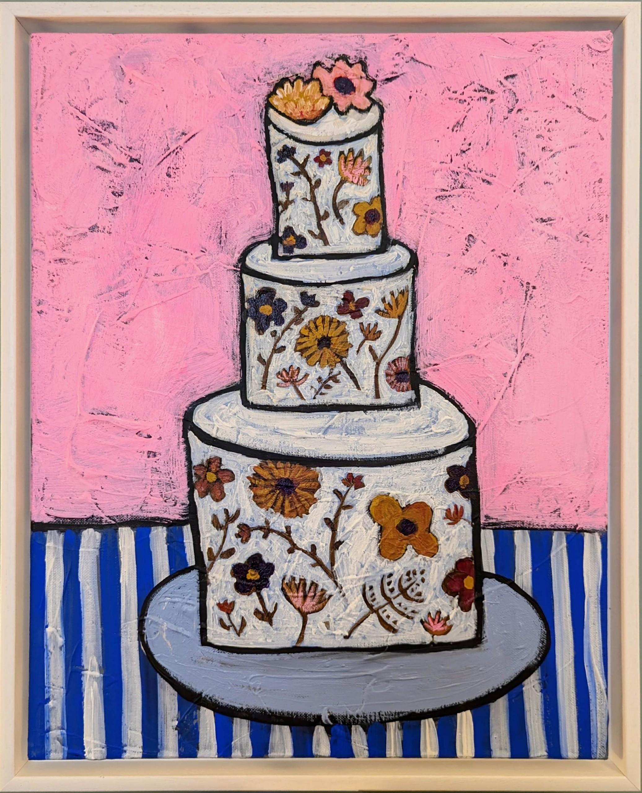 pop art cake painting