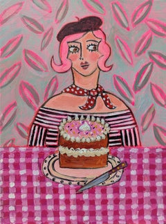Kerry Louise Bennett Icing on the cake, still-life, contemporary, original