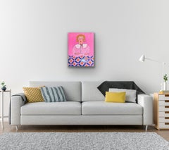 Life is Sweet, original painting, portrait, contemporary art