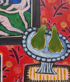 Matisse with Pears, Original Painting, Contemporary, Paris