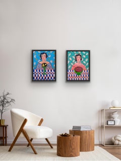 Sweet as Cherry Pie 
When Life Gives you Lemons, diptych, still-life