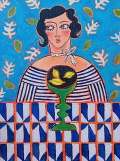 When Life Gives you Lemons, still-life, contemporary, original painting