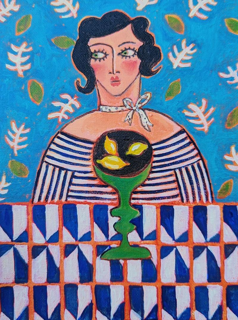 When Life Gives you Lemons, still-life, contemporary, original painting