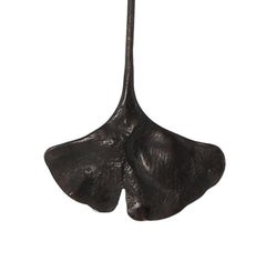 Kerry MacBride Black  Single Gingko Earring