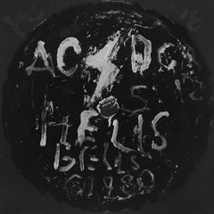 AC/DC - Hells Bells (Record Label, Ticket Stubs, Setlists, Contemporary Pop Art)