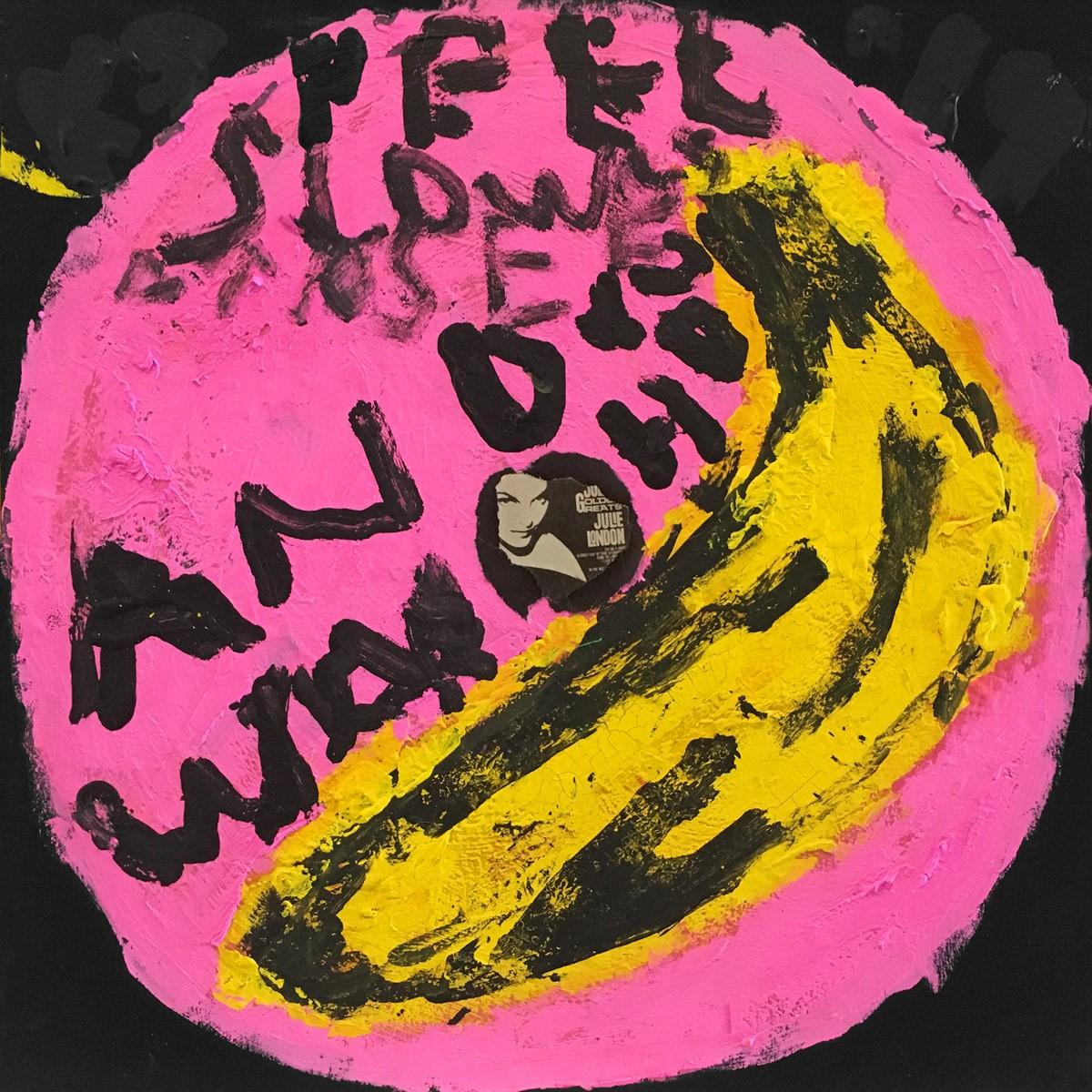 Kerry Smith Figurative Painting - Andy Warhol And The Velvet Underground - Peel Slowly And See (Grammy, Pop Art)