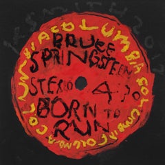 Bruce Springsteen - Born To Run (Record Label, Ticket Stubs, Setlists, Pop Art)