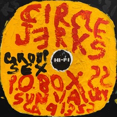 Circle Jerks - Group Sex (étiquette d'enregistrement, cloche de ticket, scénographies, pop contemporain)