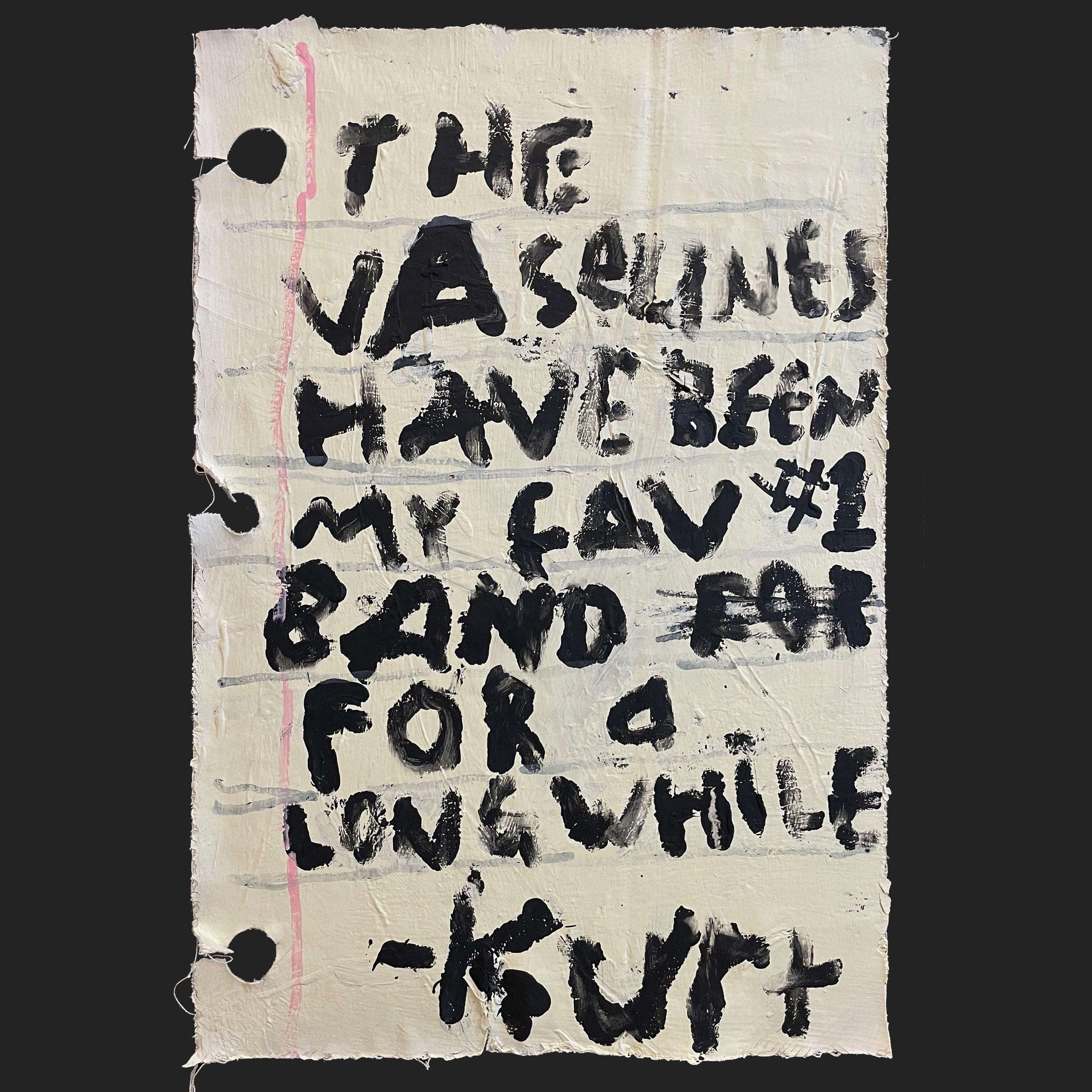 Kurt Cobain Journals #11 - Painting by Kerry Smith