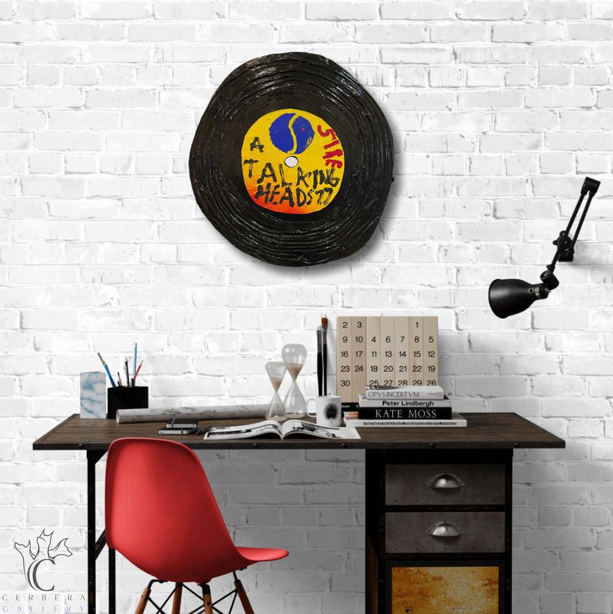 Talking Heads - 77 - Painting by Kerry Smith