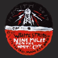 Die weißen Streifen – Nine Miles From The White City (Grammy, Albumkunst, Ikonisch) 