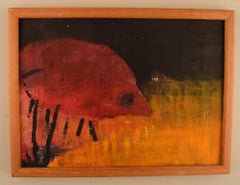 Kerstin Andersson, Listed Swedish Artist, Oil on Canvas, Dated 1995