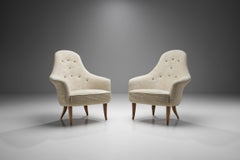 Kerstin Hörlin-Holmquist “Adam” Easy Chairs for Nordiska Kompaniet, Sweden 1950s