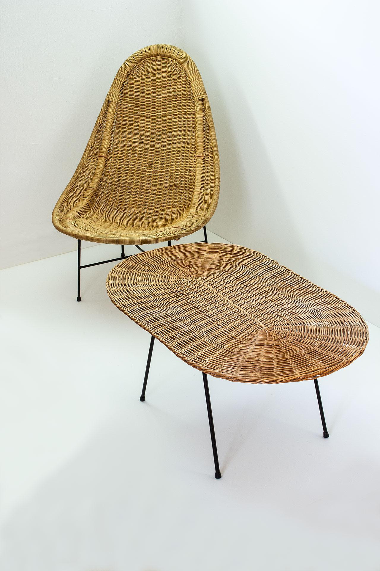 Table basse Kerstin Hörlin-Holmquist par Nordiska Kompaniet, Suède, années 1950 en vente 4