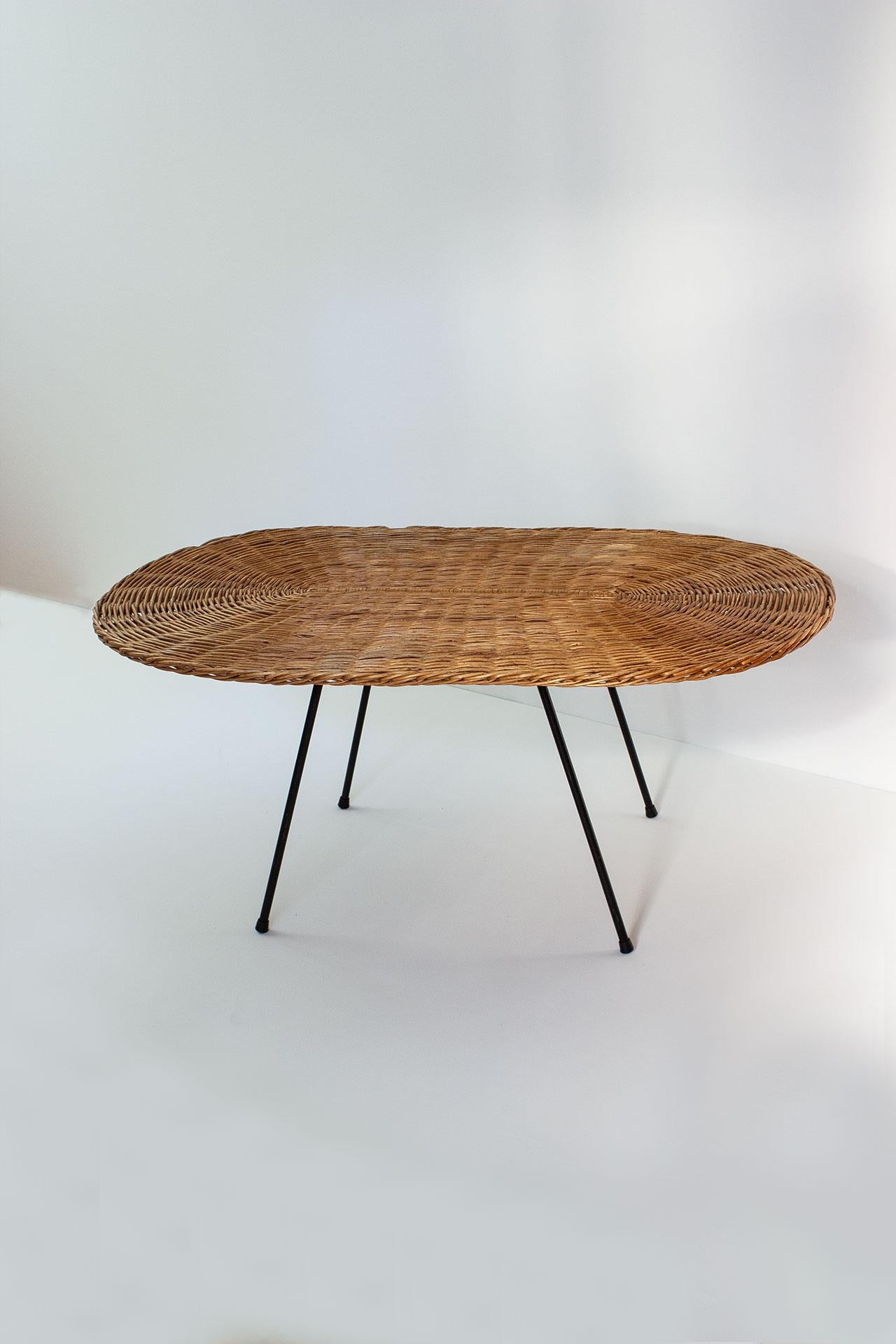 Suédois Table basse Kerstin Hörlin-Holmquist par Nordiska Kompaniet, Suède, années 1950 en vente