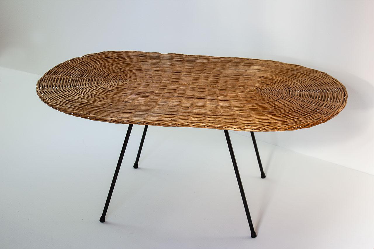 Table basse Kerstin Hörlin-Holmquist par Nordiska Kompaniet, Suède, années 1950 Bon état - En vente à Stockholm, Stockholms län