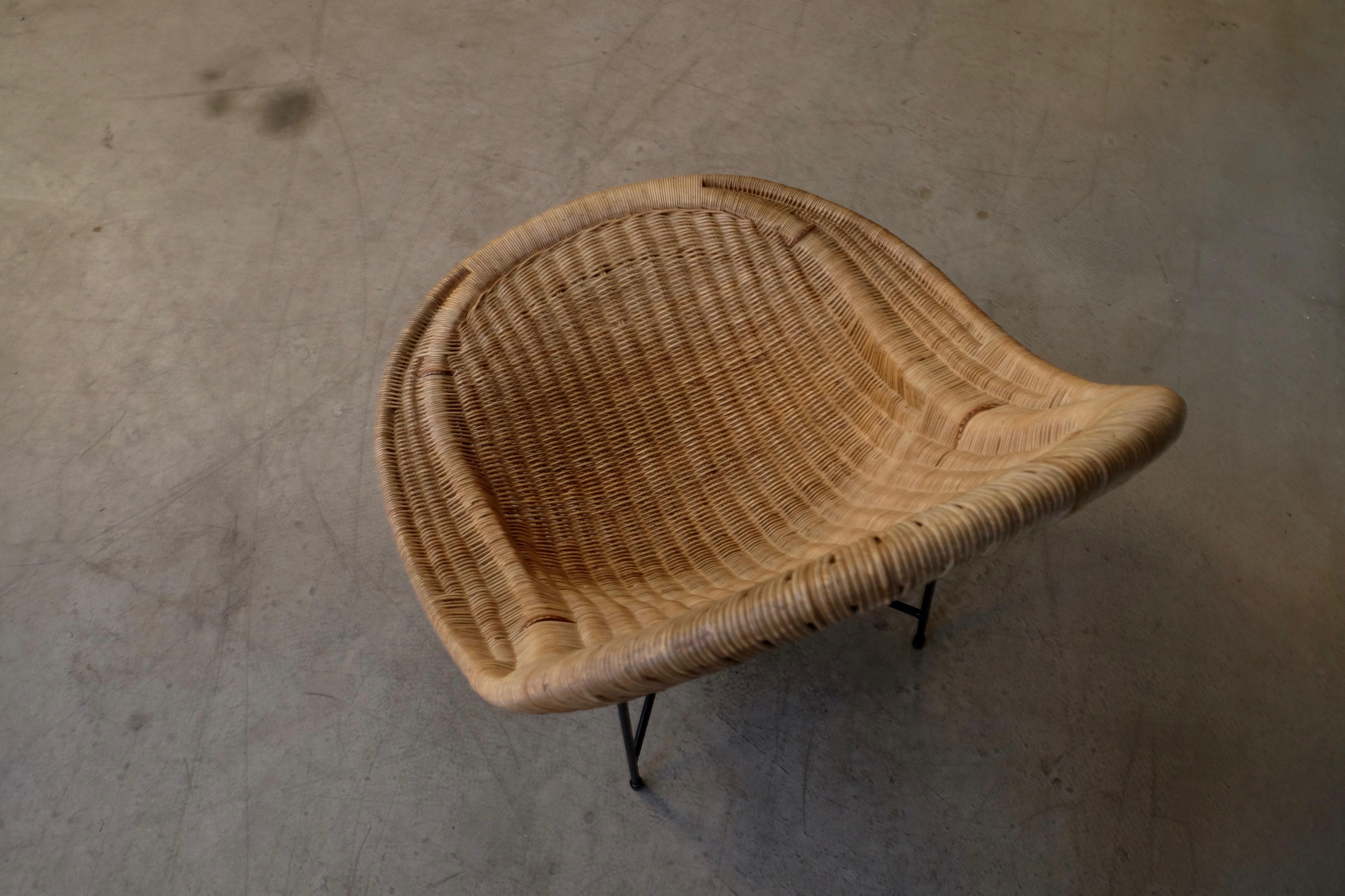 Leather Kerstin Hörlin-Holmquist Easy Chair Model Stora Kraal, 1960s For Sale