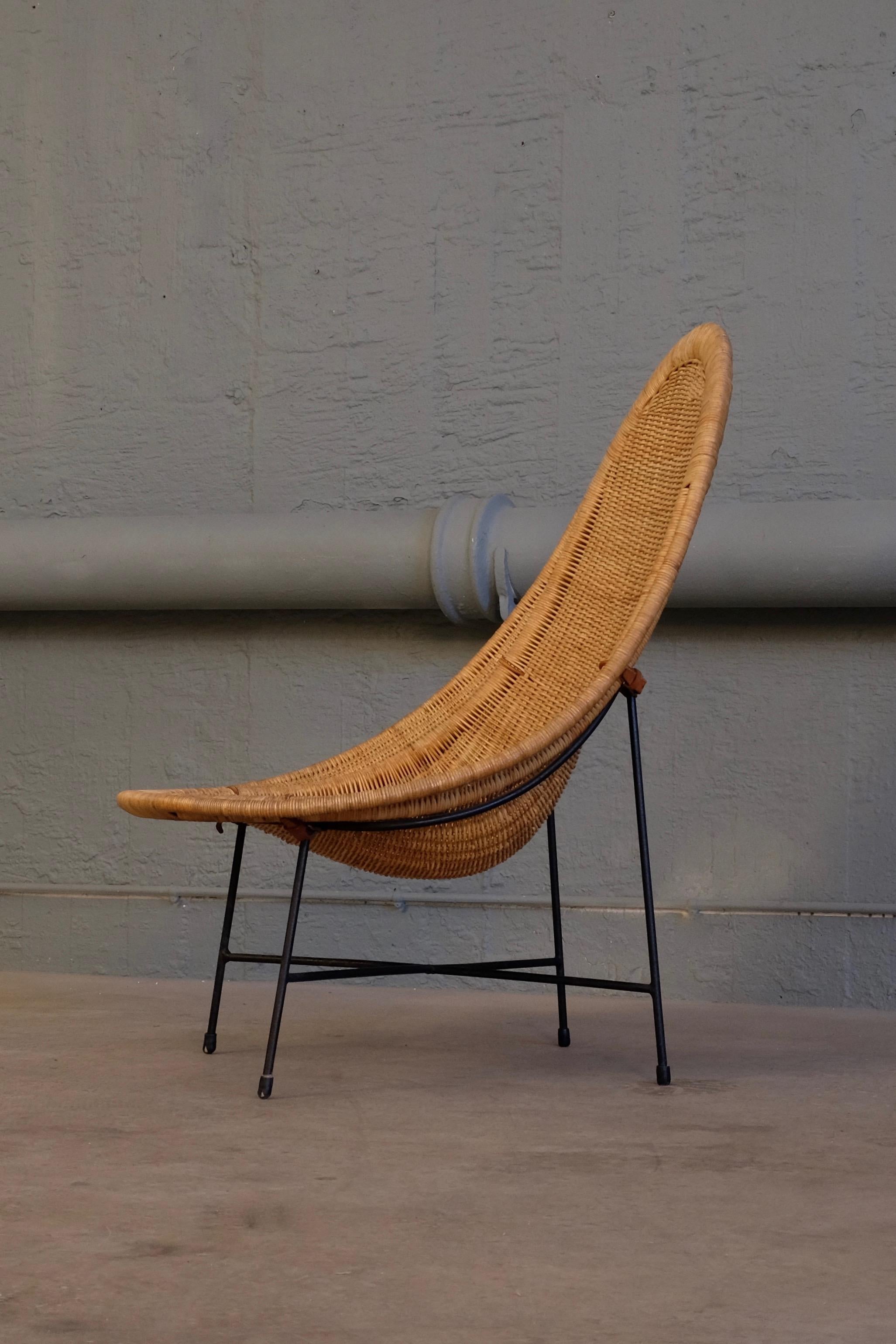 Kerstin Hörlin-Holmquist Easy Chair Model Stora Kraal, 1960s For Sale 1