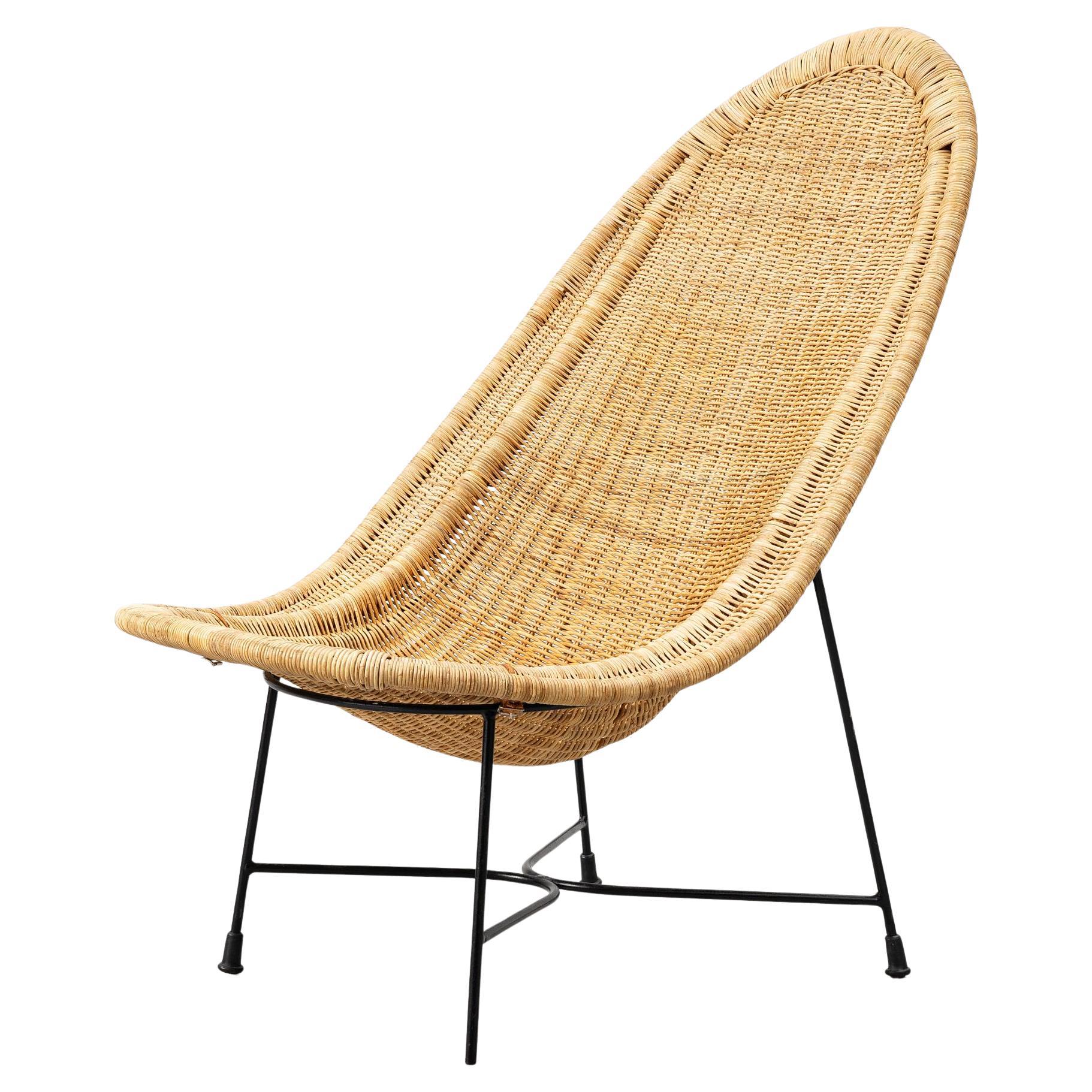 Kerstin Hörlin-Holmquist Easy Chair model "Stora Kraal" , Sweden, 1950s