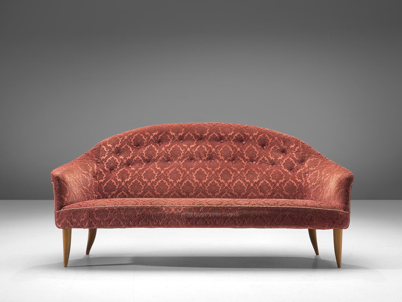 Mid-Century Modern Kerstin Horlin-Holmquist for Nordiska Kompaniet, 'Stora Paradiset' Sofa, Fabric