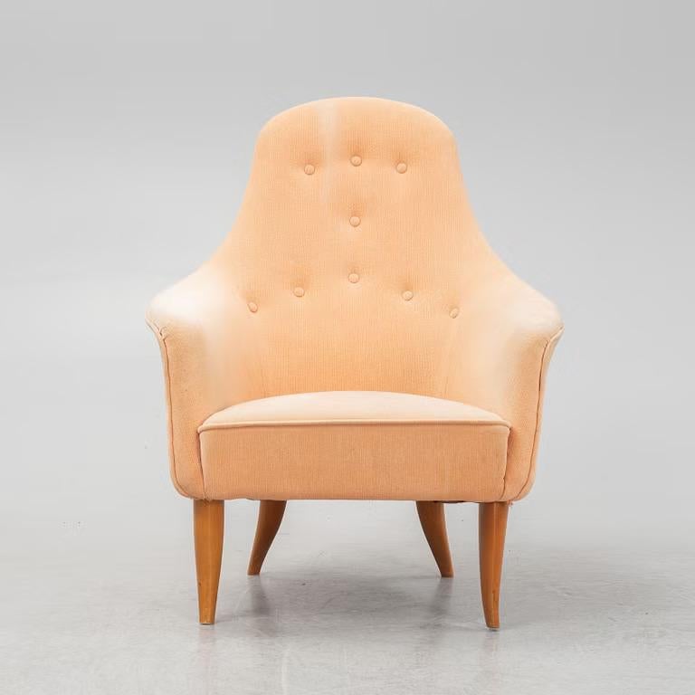 Kerstin Hörlin-Holmquist
(Suède, 1925-1997)
Kerstin Hörlin-Holmquist, fauteuil 
