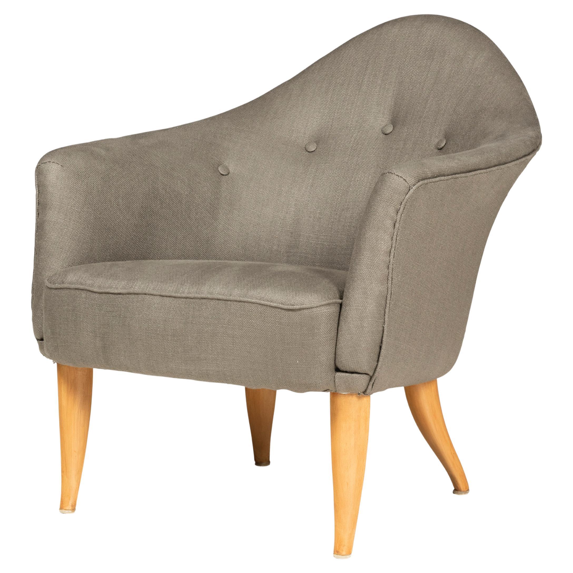 Kerstin Hörlin-Holmquist Little Eva set of lounge chair 1950's en vente