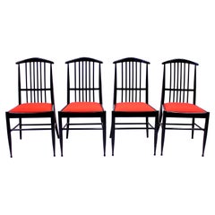 Used Kerstin Hörlin-Holmquist, set of 4 Charlotte dining chairs, ASKO, 1970s