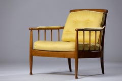 Kerstin Hörlin Holmqvist, Scandinavia Modern Armchair, material: walnut
