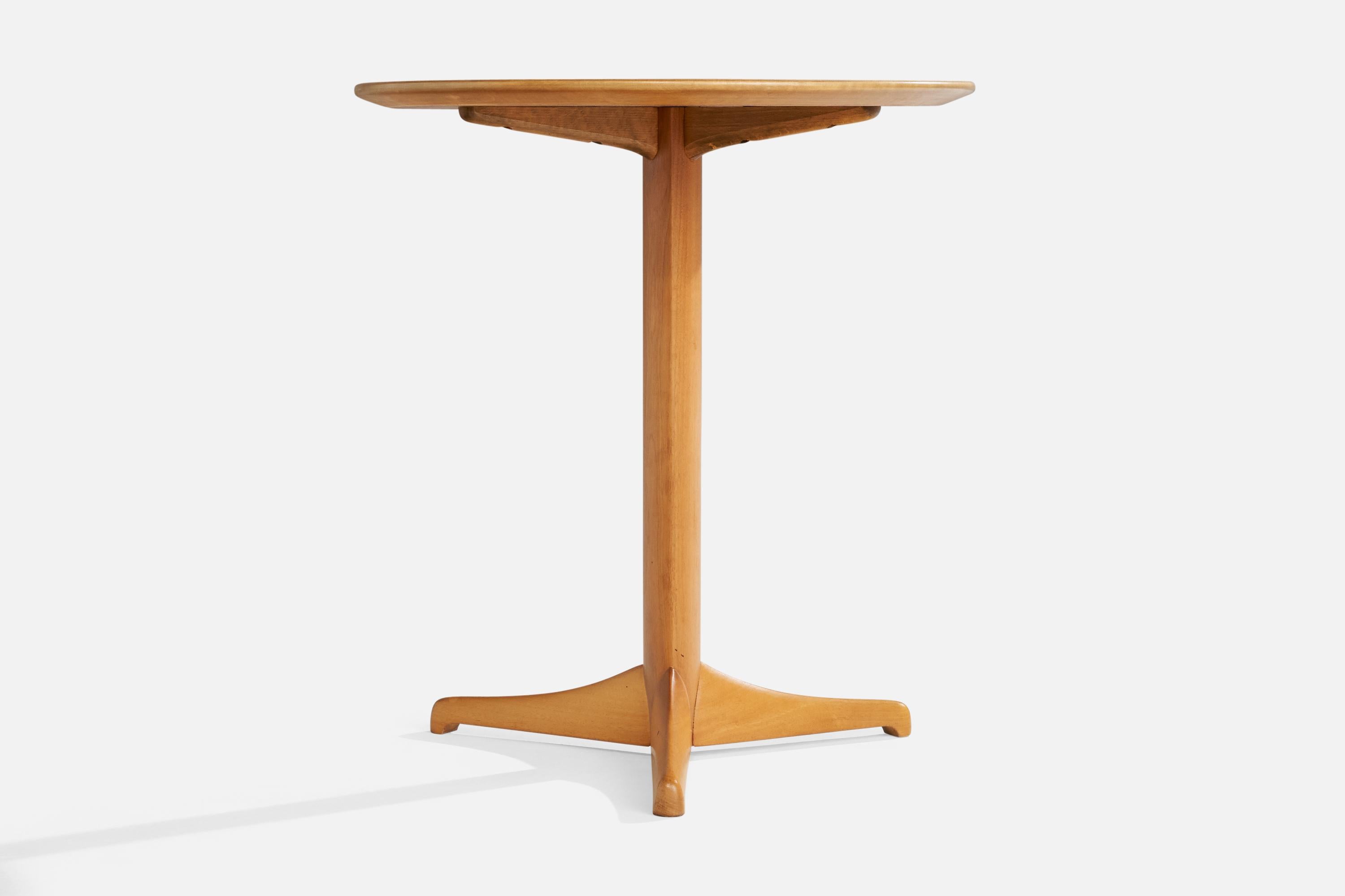 Kerstin Hörlin-Holmqvist, Mesa auxiliar, Madera, Suecia, Años 50 Sueco en venta