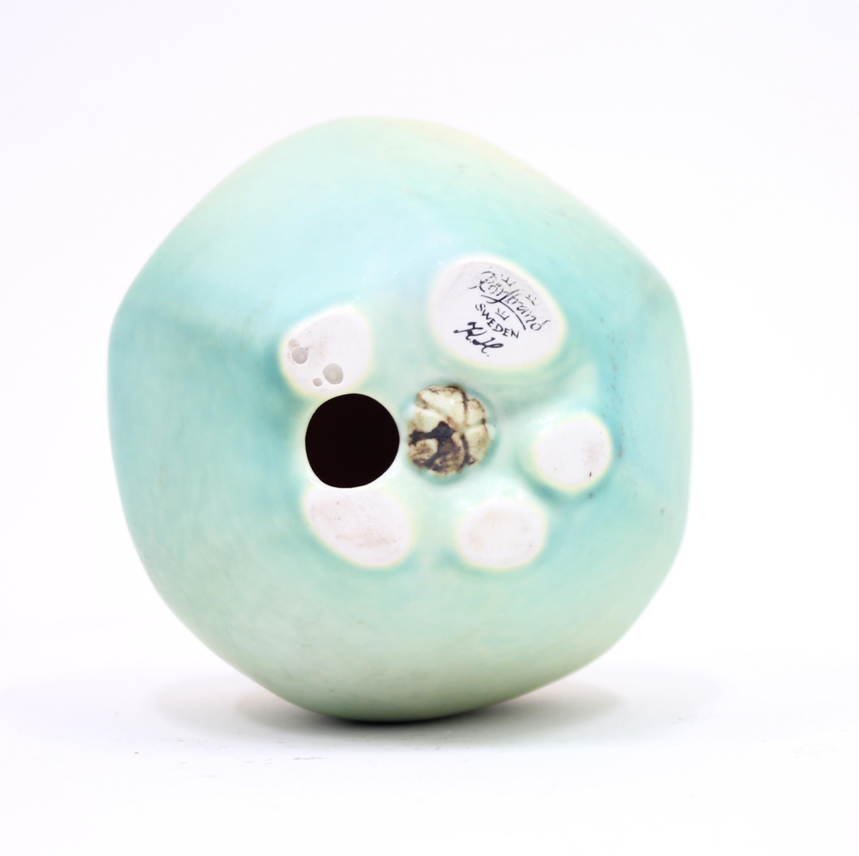 20th Century Kerstin Hörnlund, Ceramic Apple for Rörstrand, 1960s