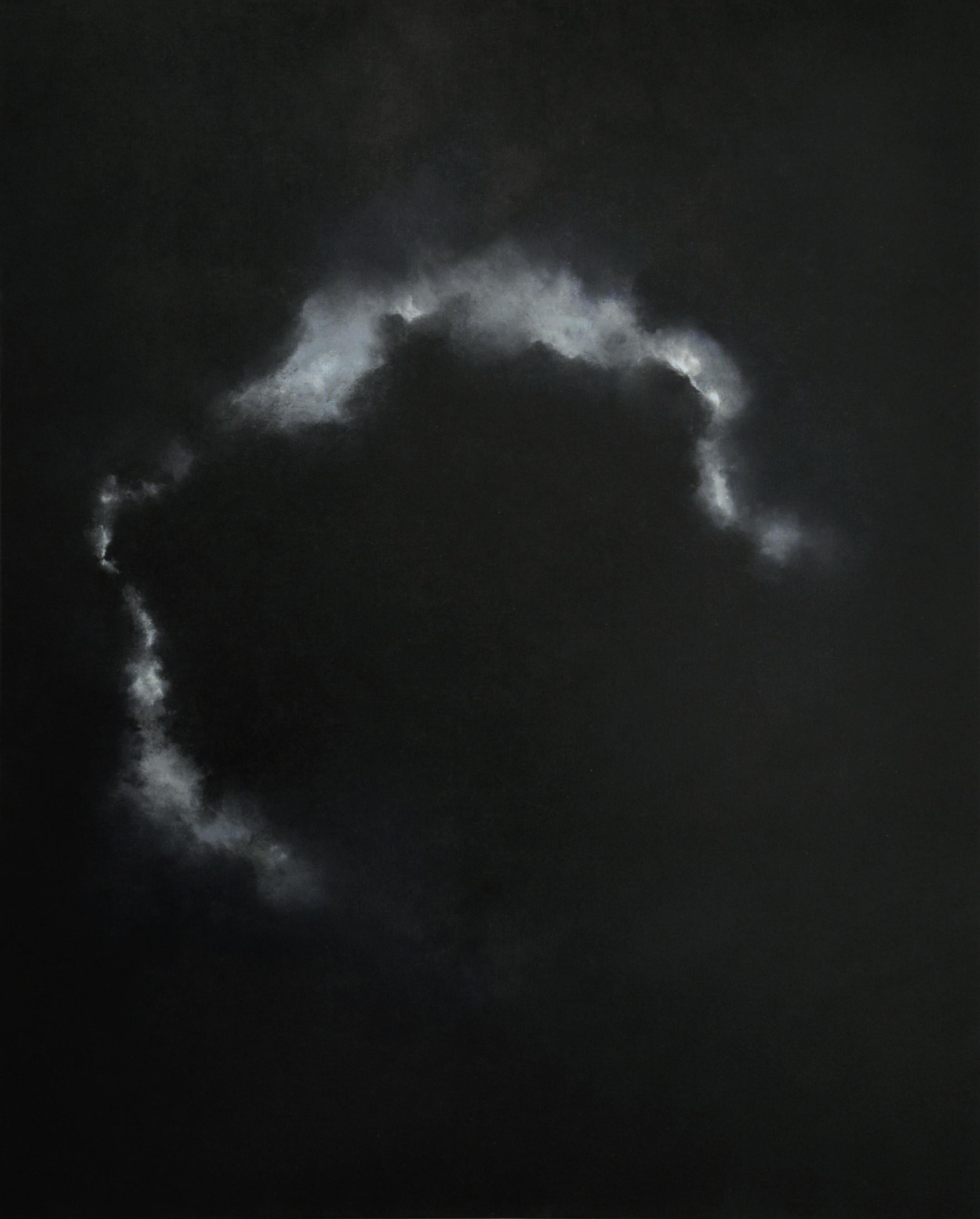 Kerstin Paillard Landscape Painting – Luna Septentrionalis