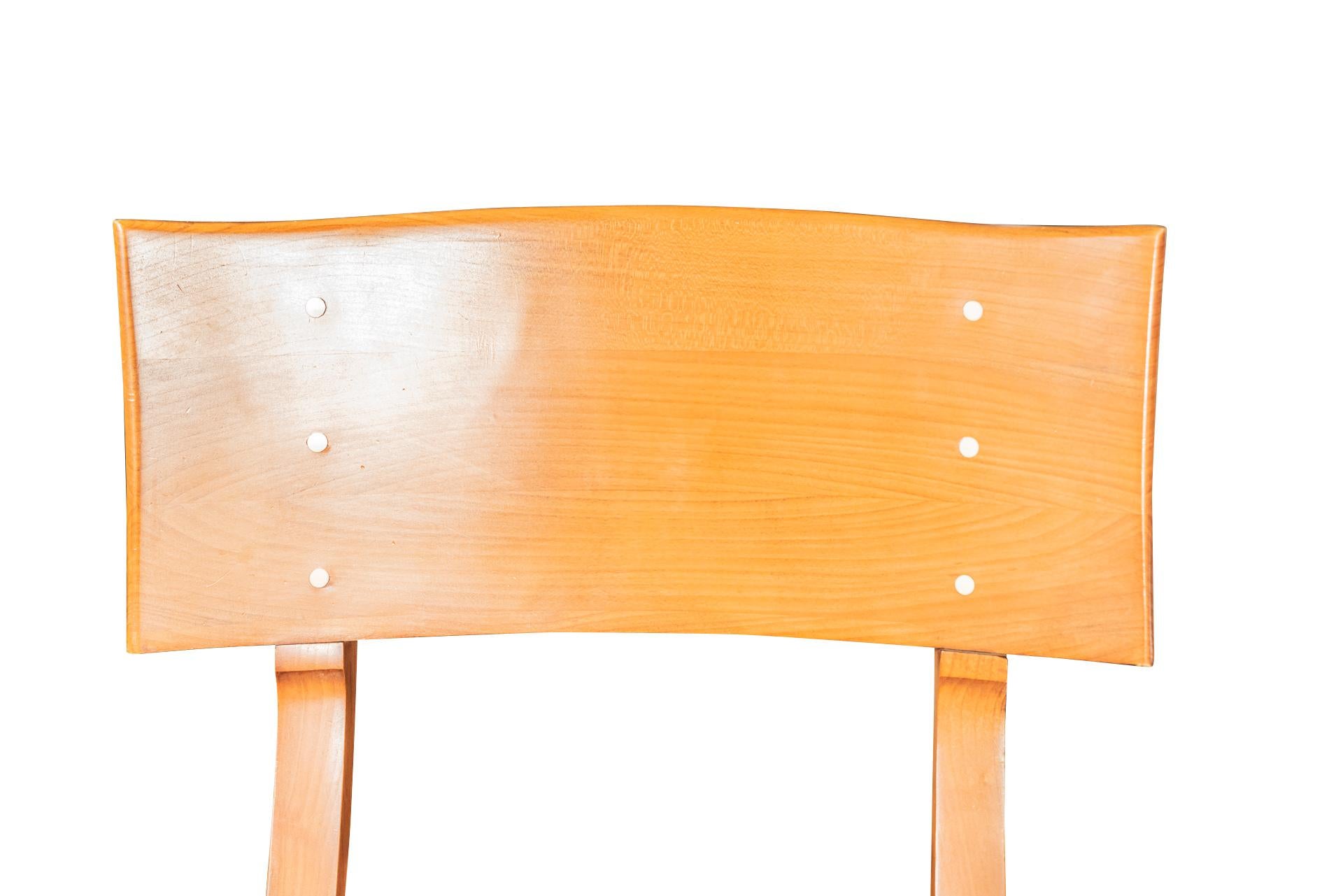 Six chaises «erylos », dans le style d'Emmanuel Pontremoli, France, vers 1970 Bon état - En vente à Nice, Cote d' Azur