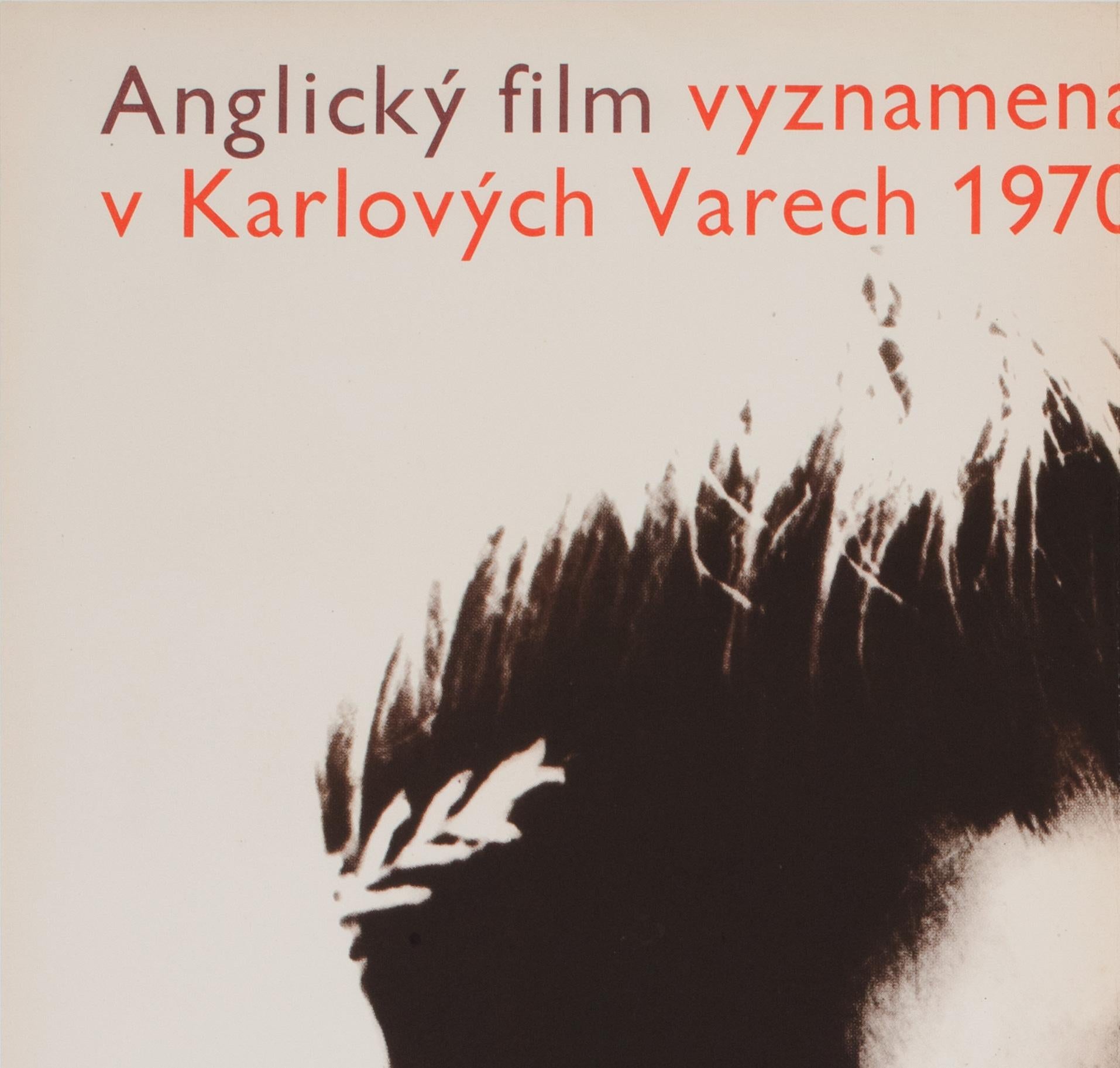 Kes 1971 Czech A1 Film Movie Poster, RADEK OCENASEK In Excellent Condition For Sale In Bath, Somerset
