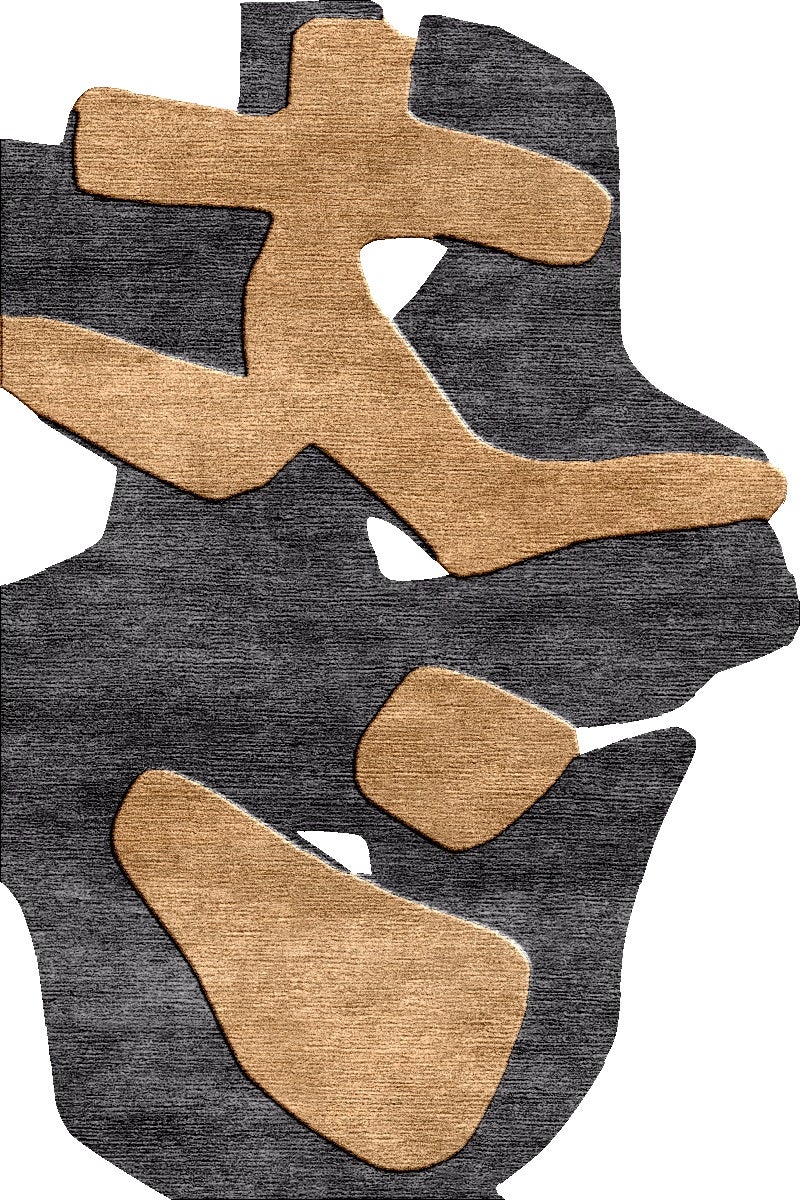 KESEM – Custom Handmade Rug in TENCEL / New Zealand Wool by Rugs & Co