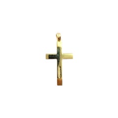 Kesemco 14 Karat Yellow Gold Cross Pendant #21517