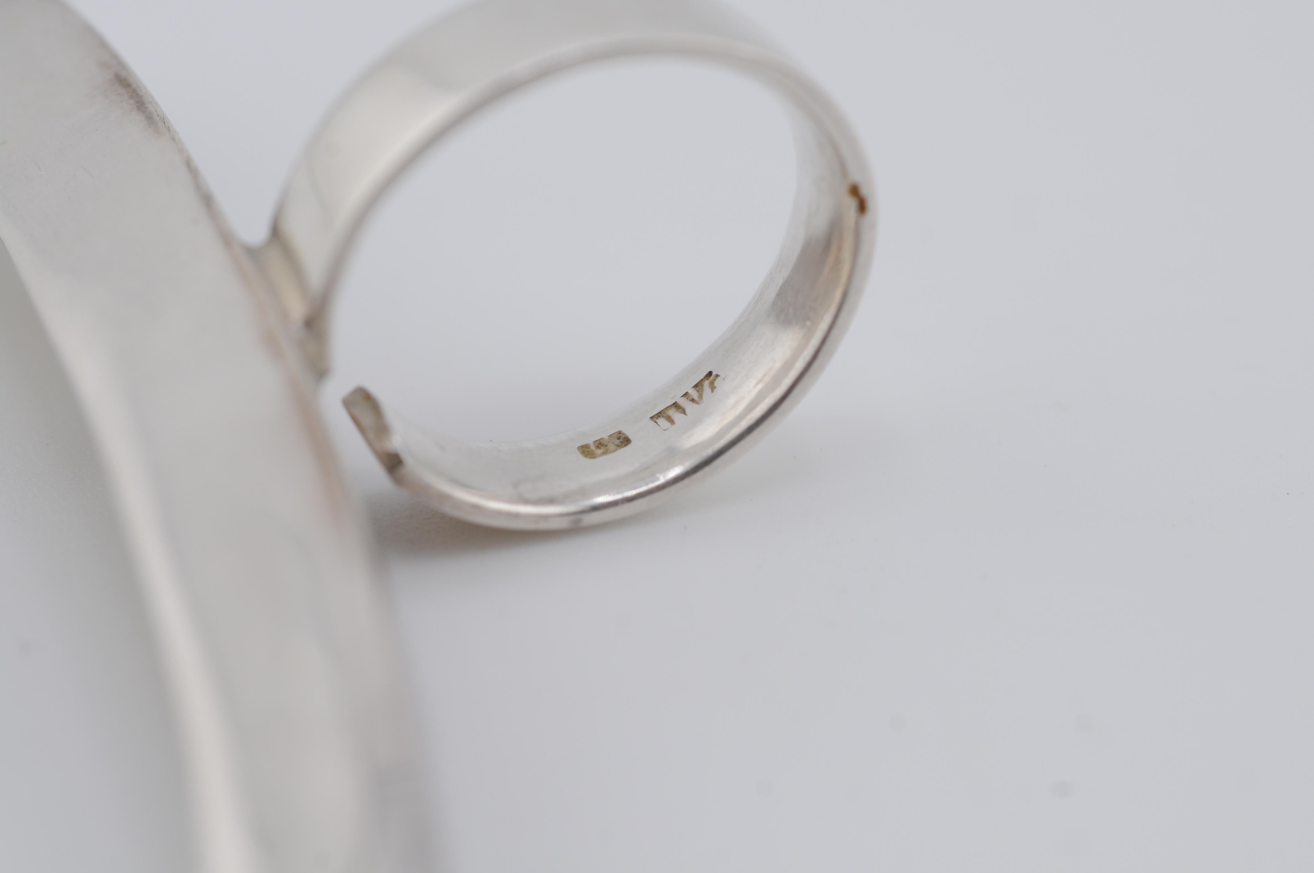 anillo de plata con perlas keshi en venta 6