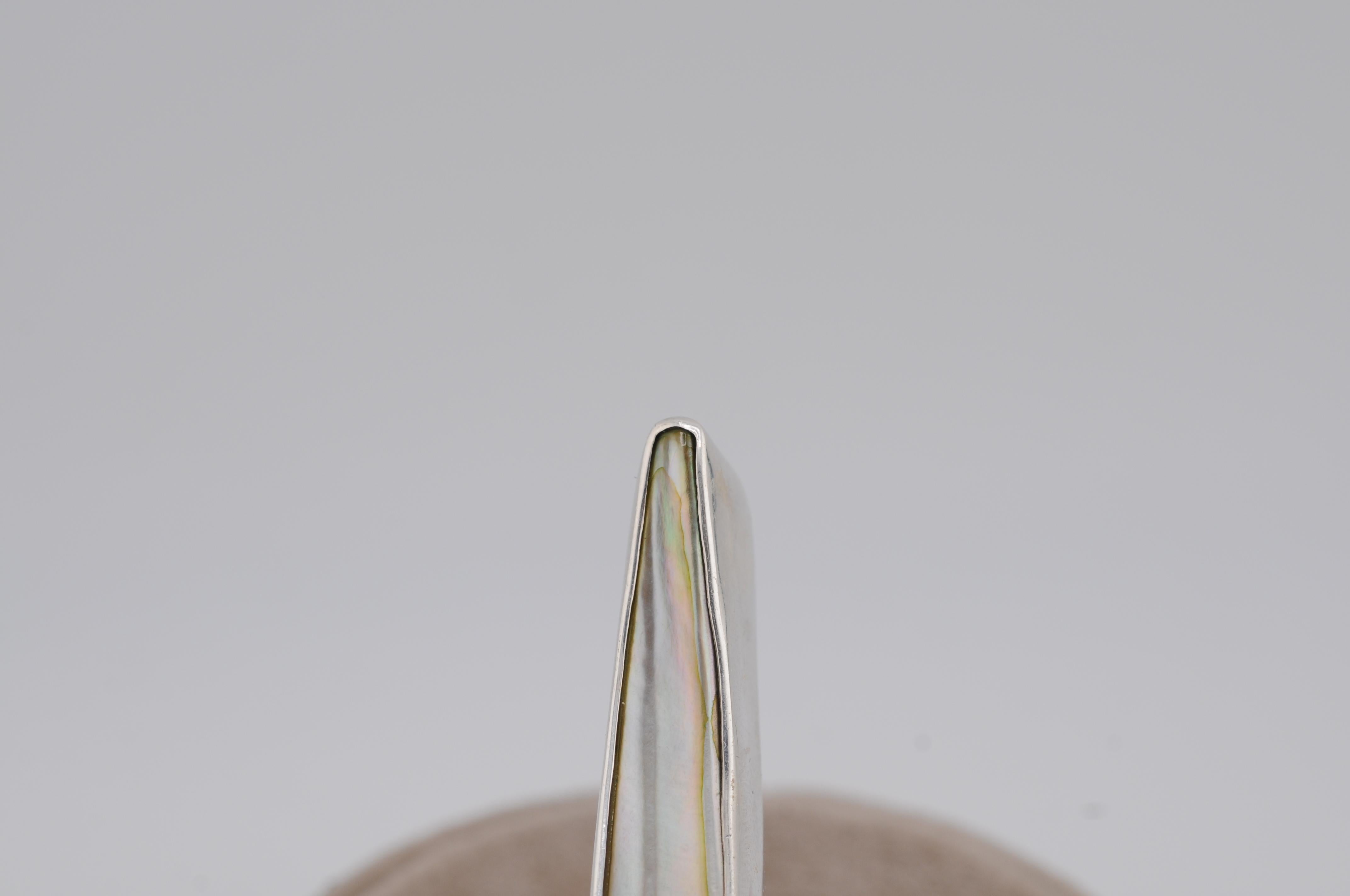 anillo de plata con perlas keshi en venta 3