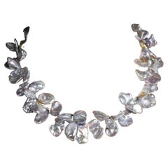 Keshi Collier de perles de Tahiti