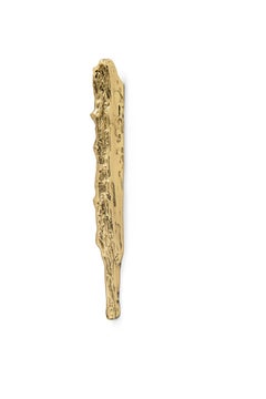 Kesya Cabinet Handles - Handcrafted Polished Brass - PullCast