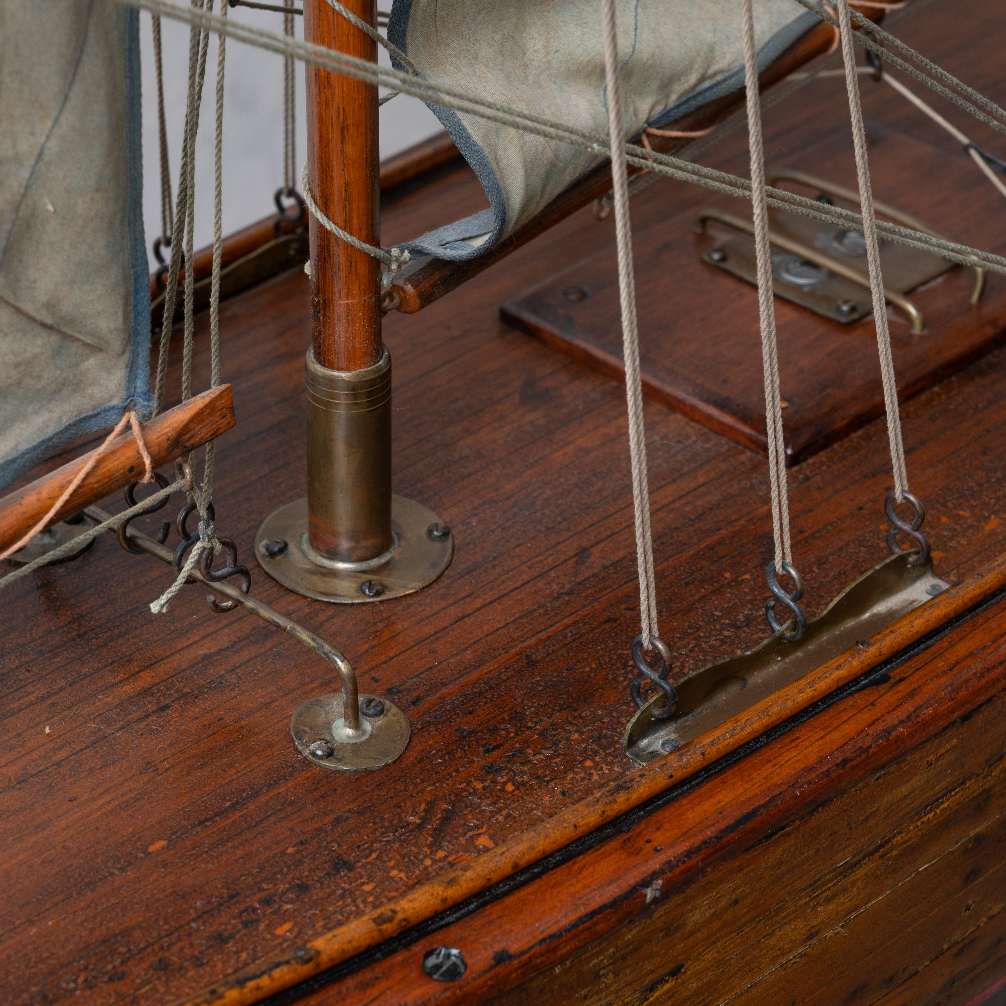 Unknown Ketch Pond Yacht, c.1900 For Sale