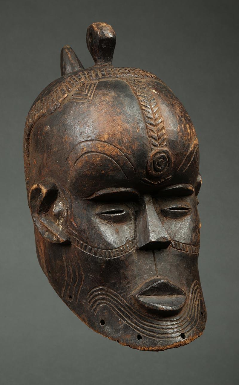 african helmet mask