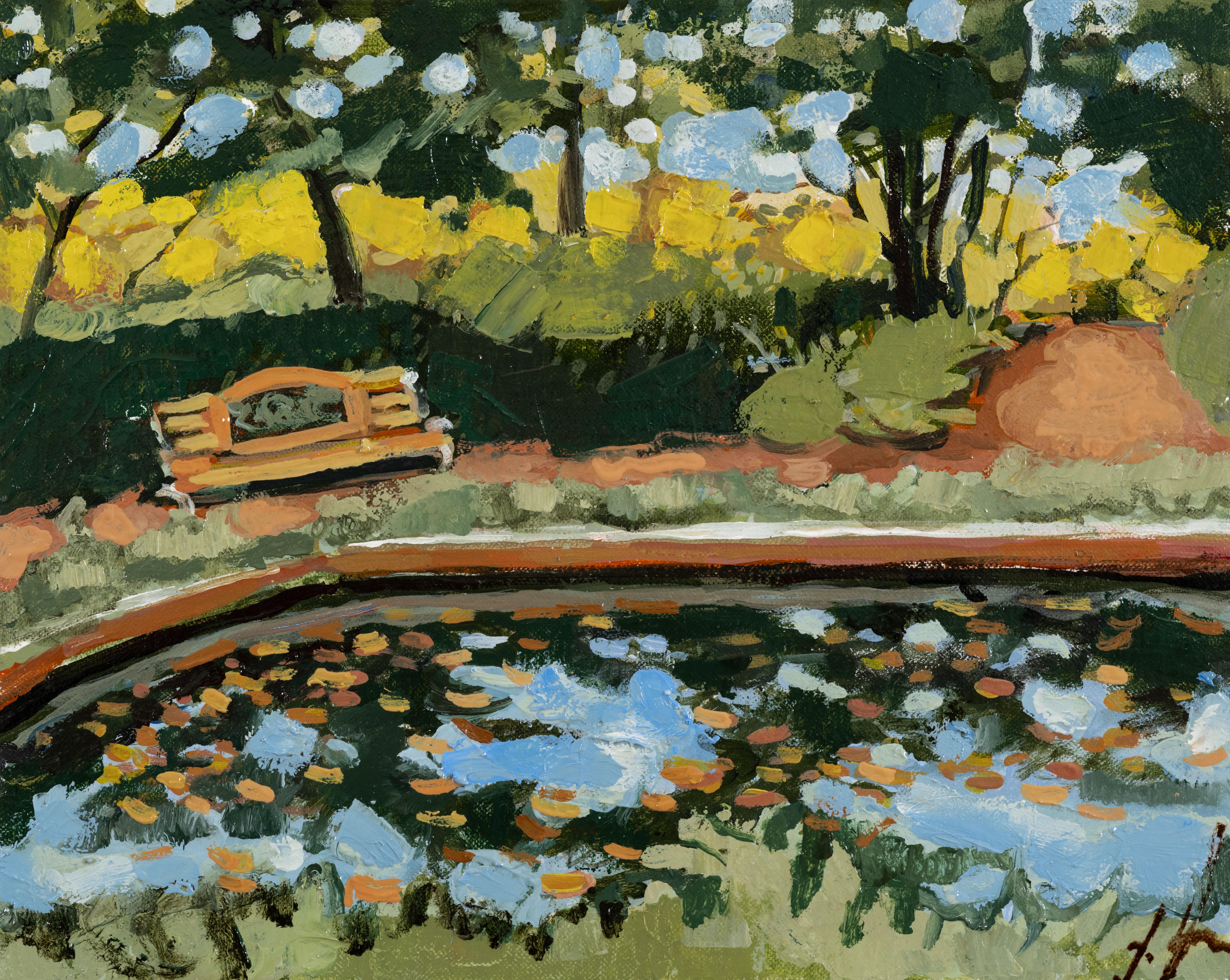 Georgian Contemporary Art by Ketevan Kacharava - Autumn in the Botanical