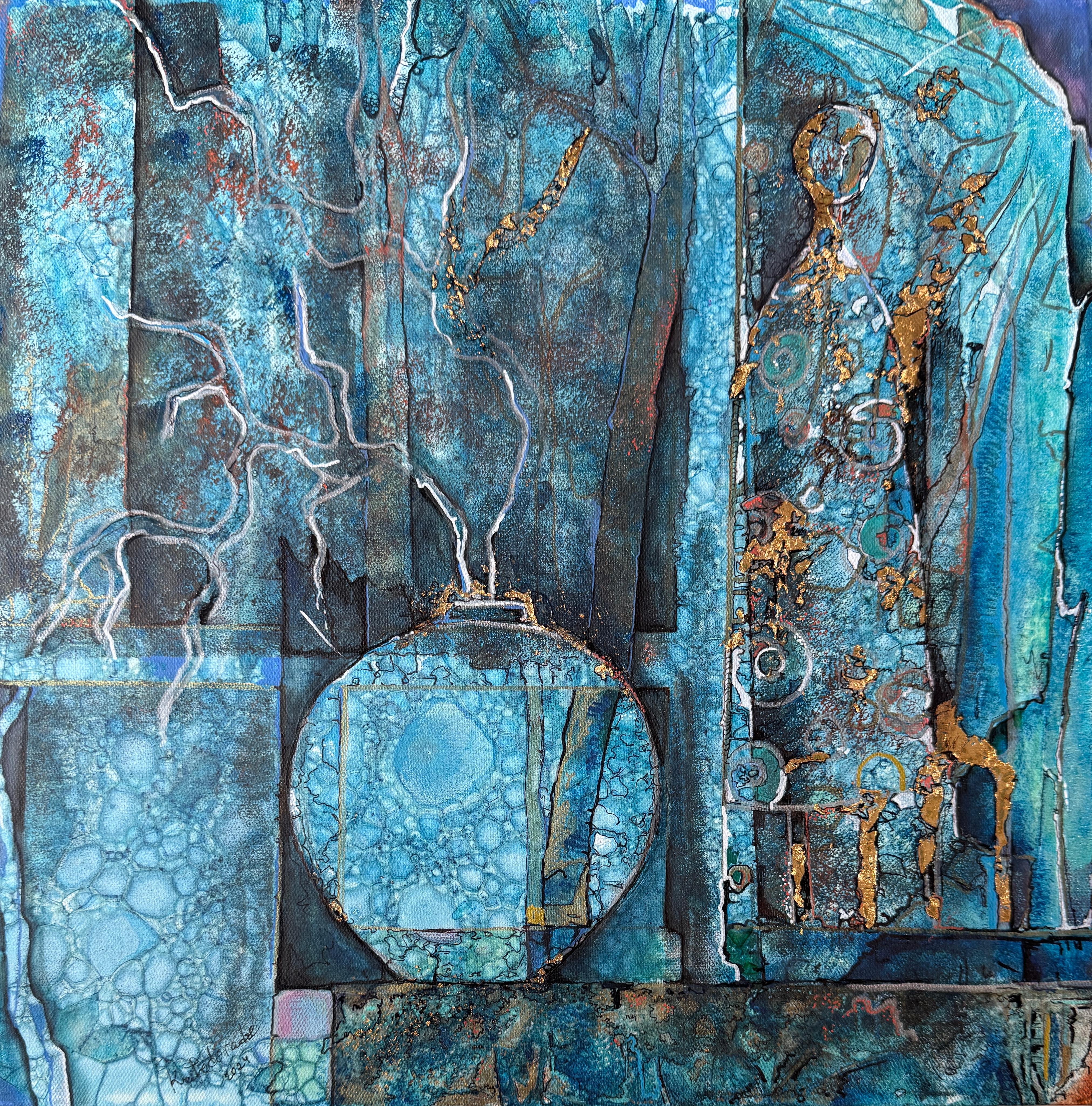Acrylic on canvas

Keti Tedoradze is Georgian artist born in 1968 who lives and works in Tbilisi, Georgia. Her paintings merge figurative and abstract styles, intertwining real human stories with emotions and symbolic forms. She actively creates and