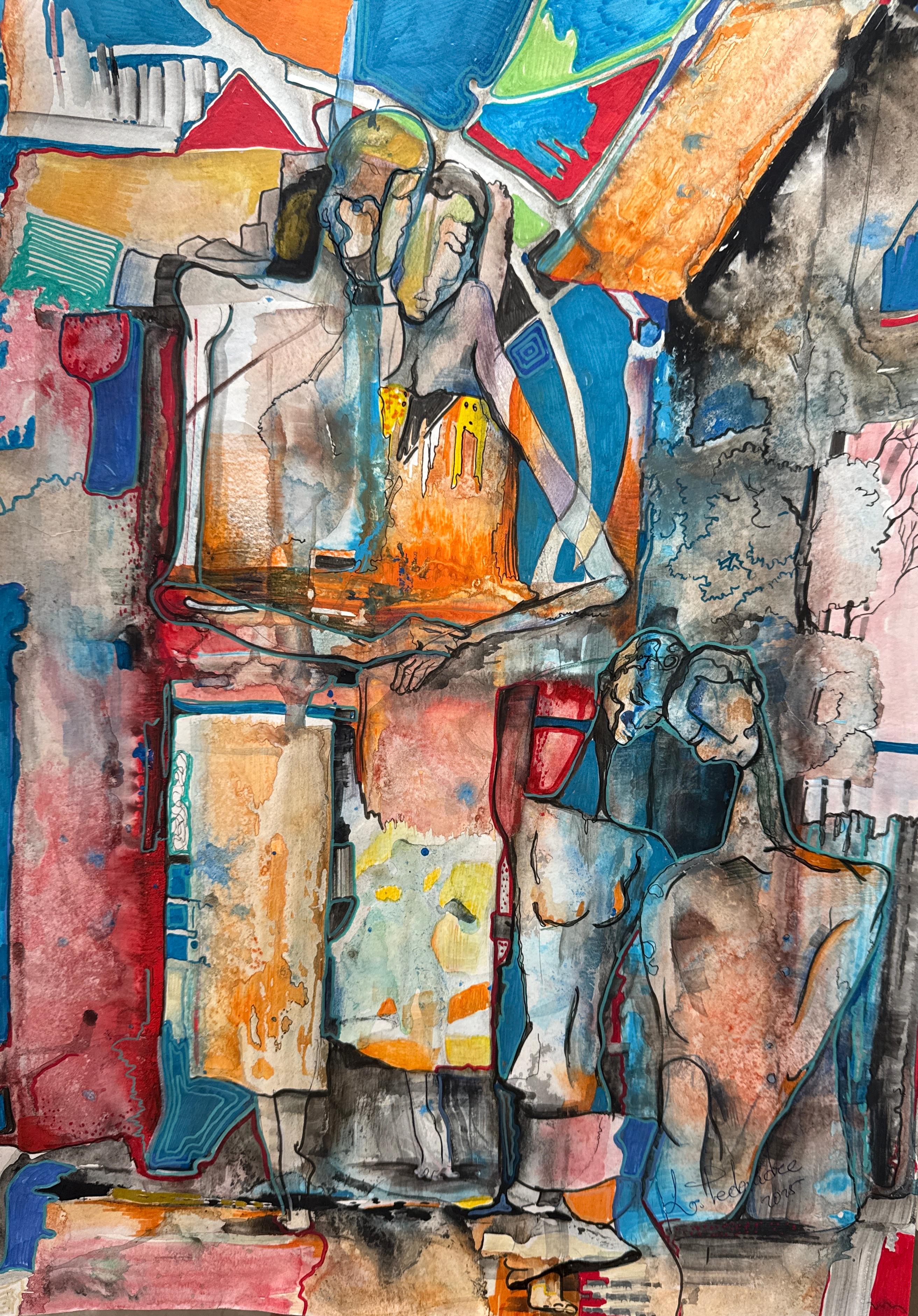 Zeitgenössische georgische Kunst von Keti Tedoradze  - Treffen