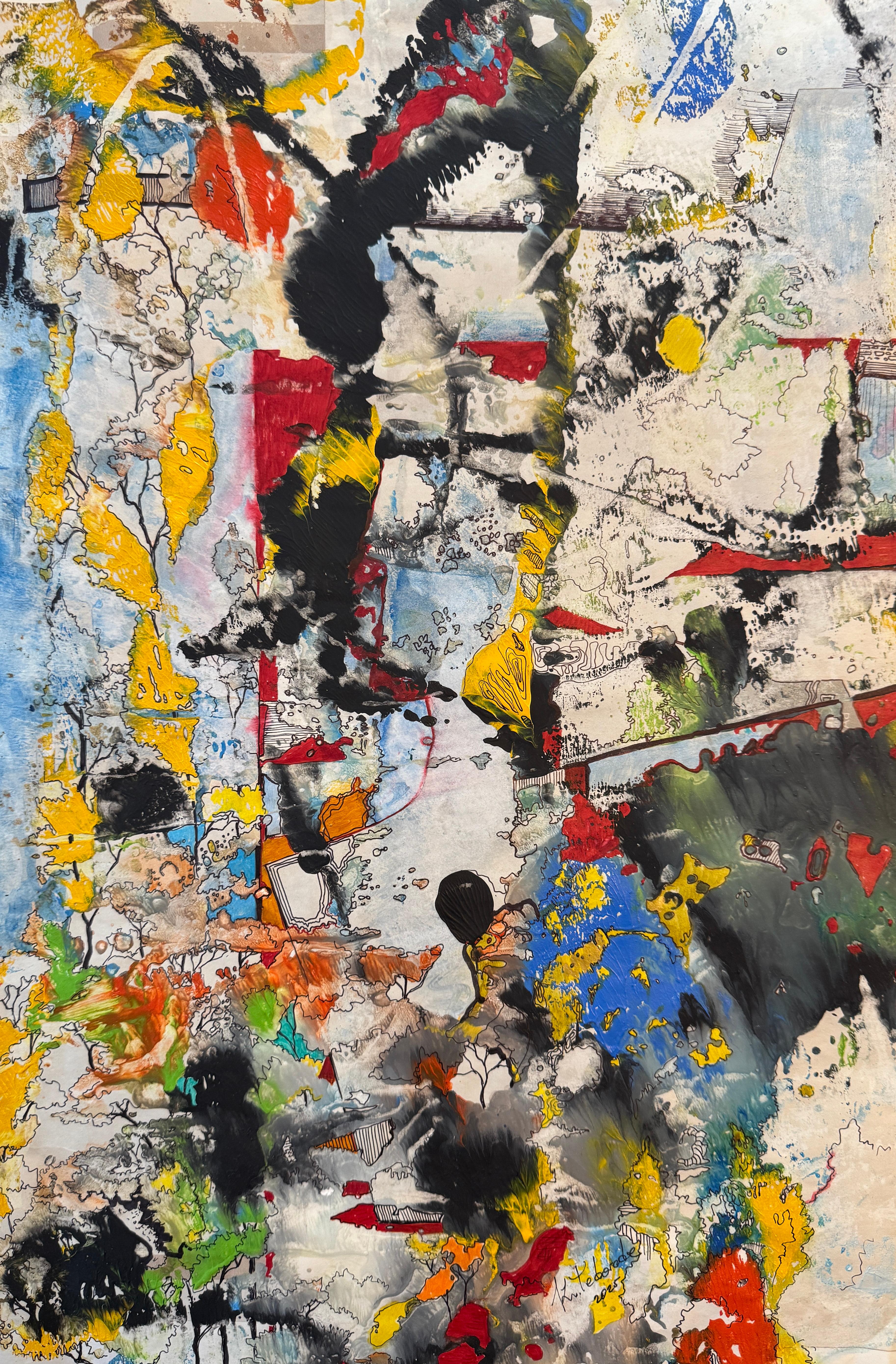 Zeitgenössische georgische Kunst von Keti Tedoradze  - Spuren der Energie