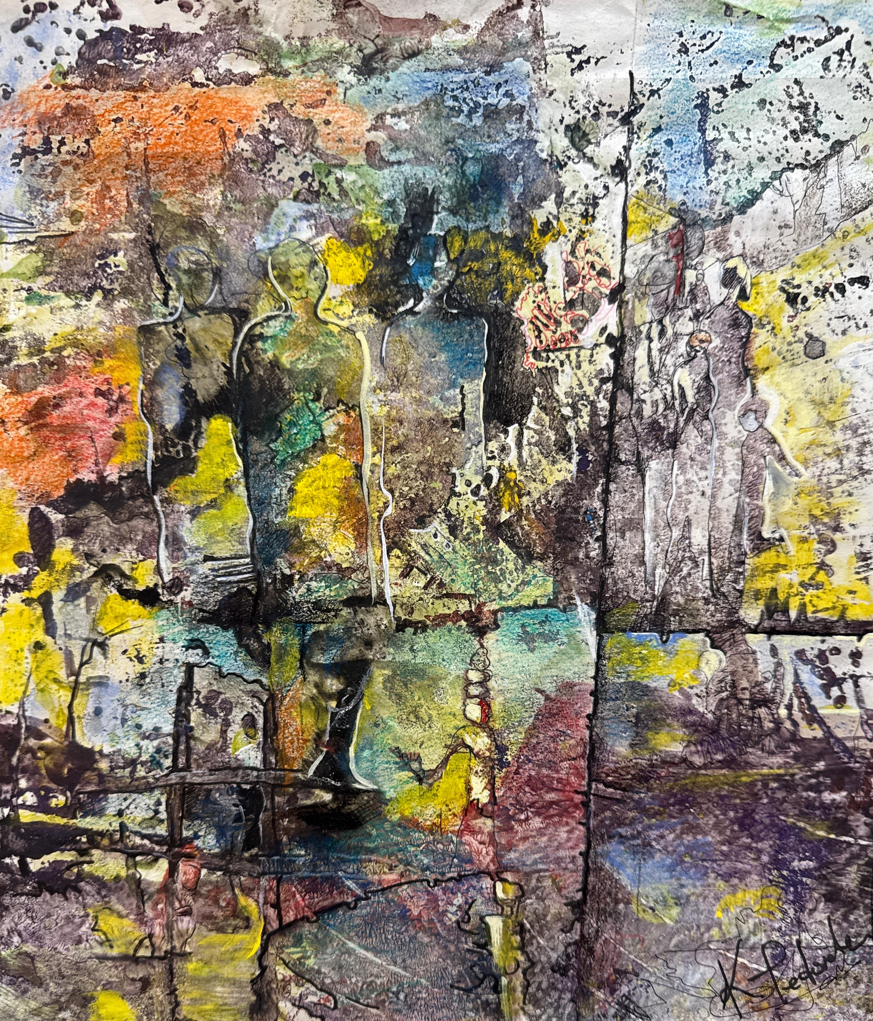 Zeitgenössische georgische Kunst von Keti Tedoradze  - Verschwindende Pfade