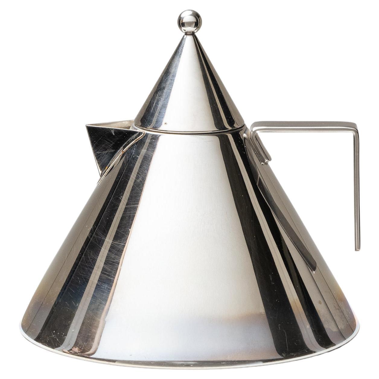 Kettle "Il conico" by Aldo Rossi for Alessi, 1980s