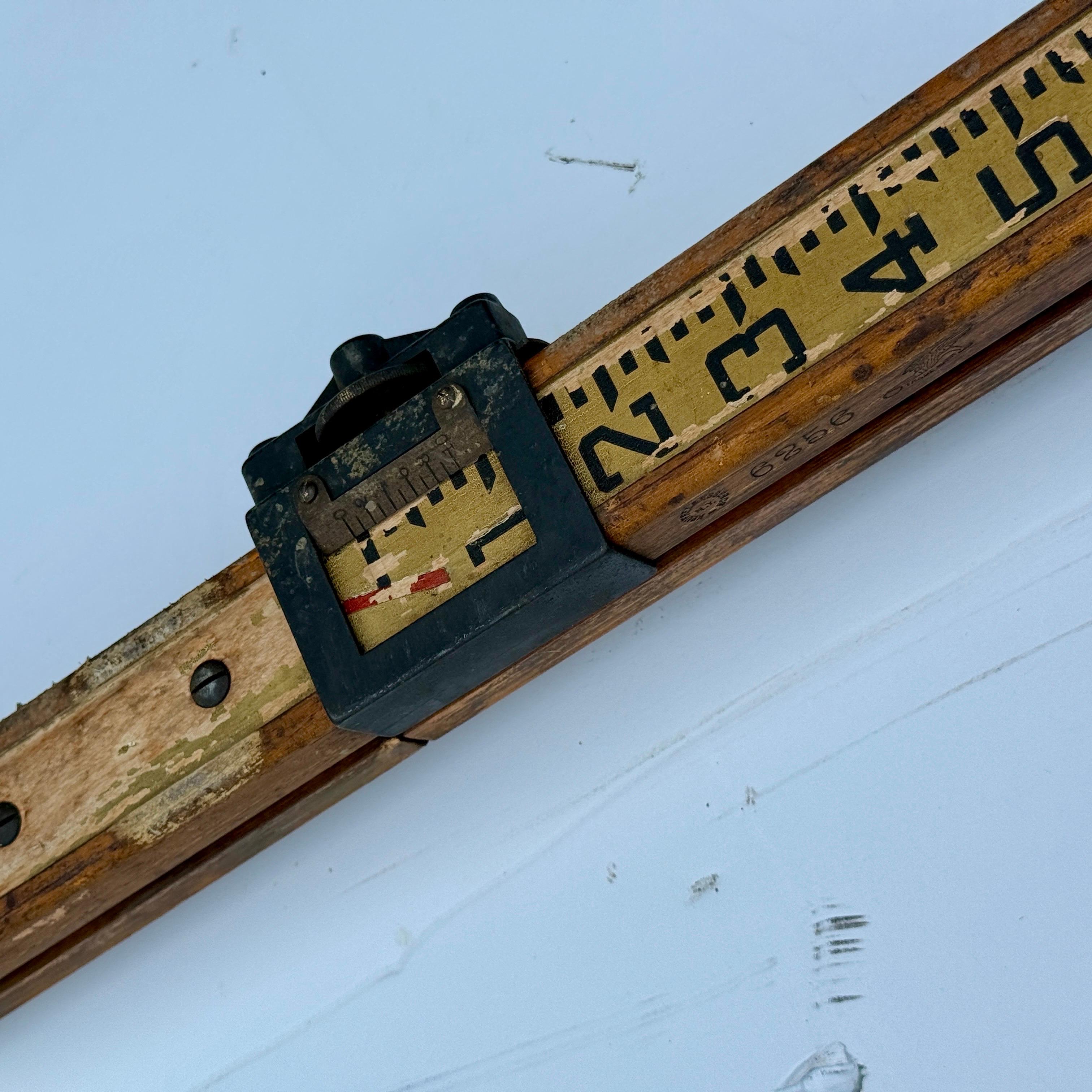 Keuffel and Esser Land Leveling Surveyor's Surveying Rod For Sale 3