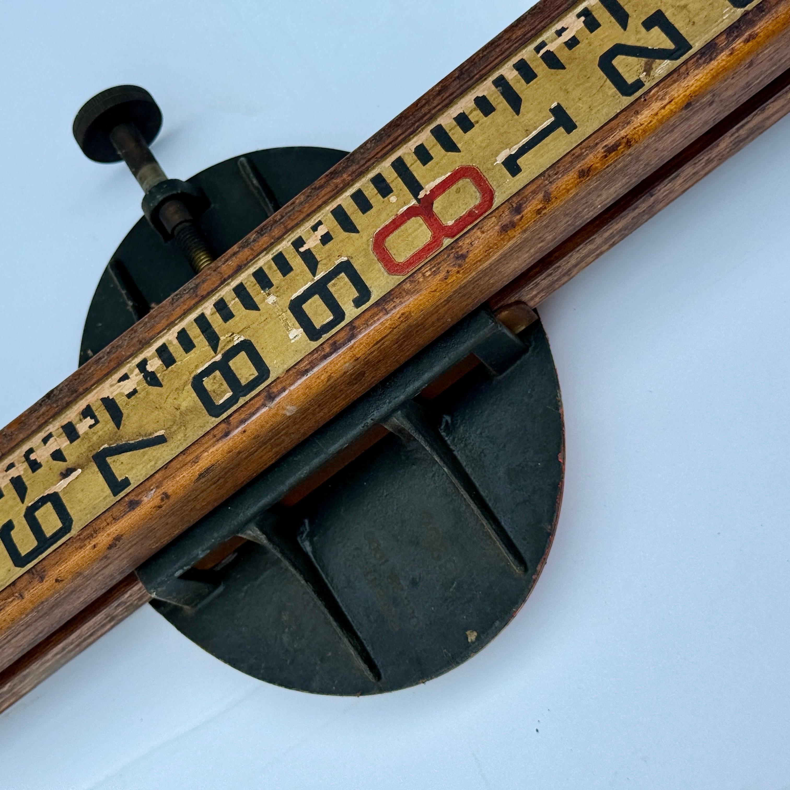 Keuffel and Esser Land Leveling Surveyor's Surveying Rod For Sale 5