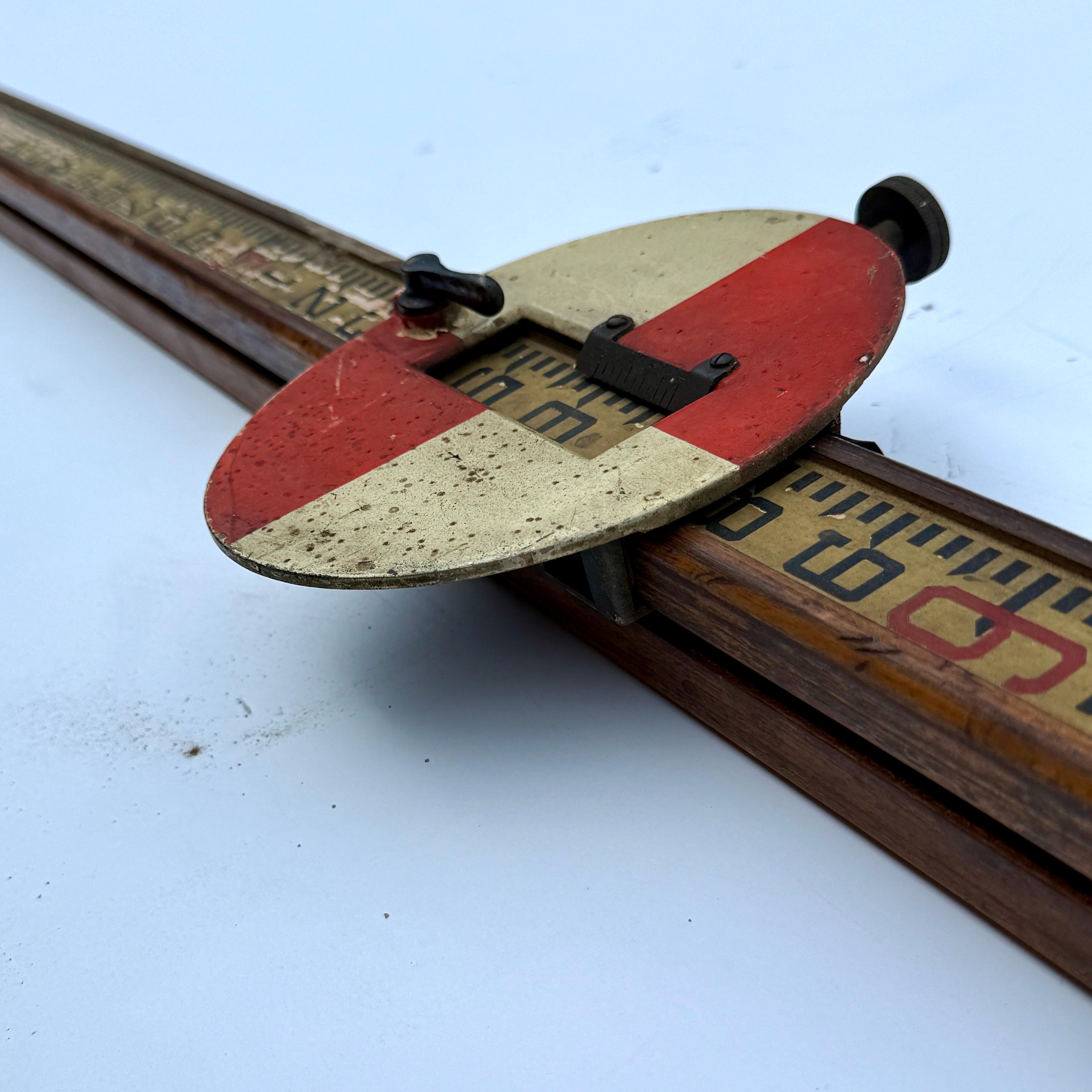 Keuffel and Esser Land Leveling Surveyor's Surveying Rod For Sale 8